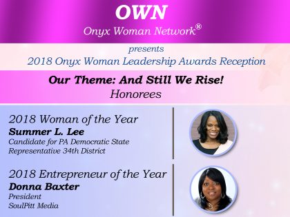 Onyx Woman Magazine Leadership Awards Reception